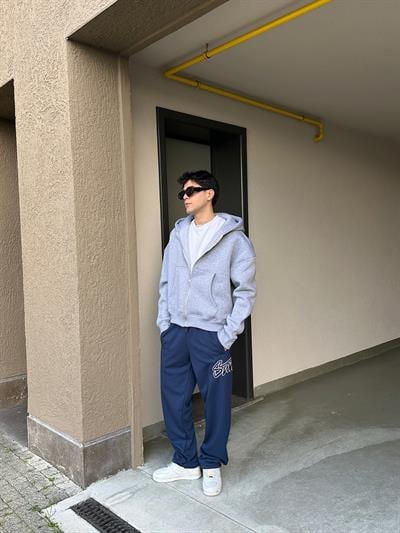 LACİVERT YAN NAKIŞ STWD EŞOFMAN