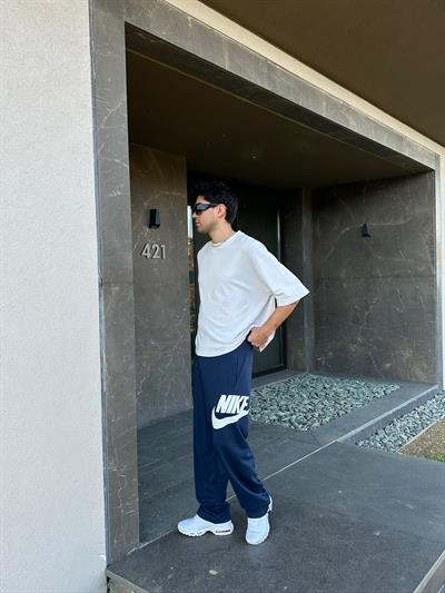 LACİVERT YAN NİKE EŞOFMAN