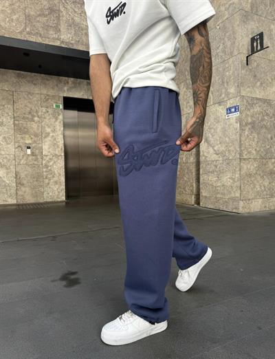 Lacivert Yan Stwd Eşofman