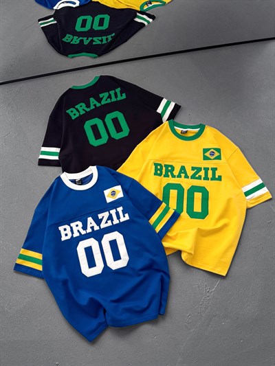 MAVİ 00 BRASİL TSHİRT