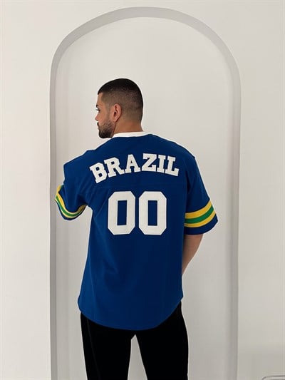 MAVİ 00 BRASİL TSHİRT