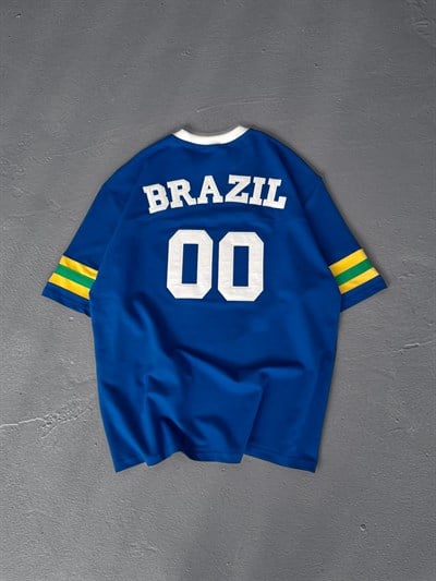MAVİ 00 BRASİL TSHİRT