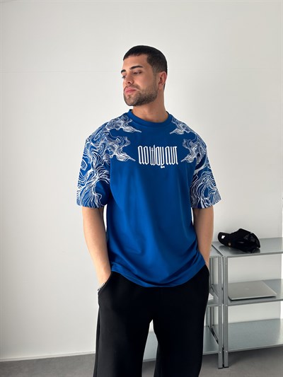 MAVİ KURU KAFA TSHİRT