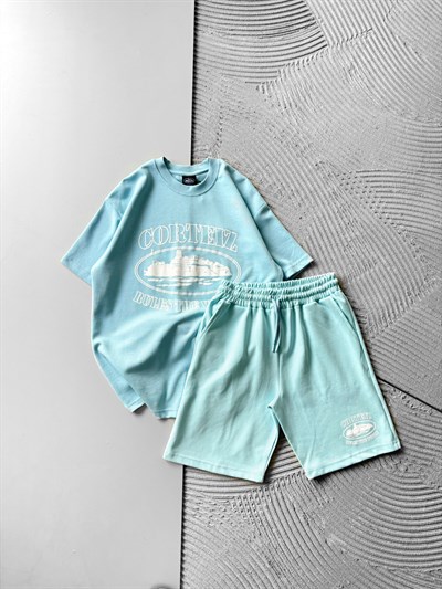 MAVİ ŞORTLU CORTEIZ TAKIM