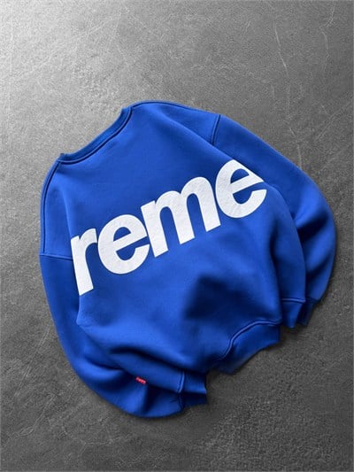 MAVİ YARIM SUPREME SWEAT