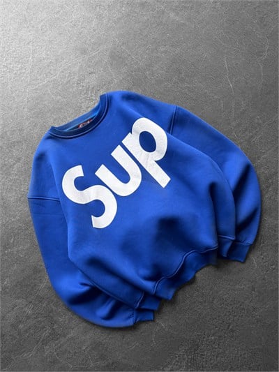 MAVİ YARIM SUPREME SWEAT