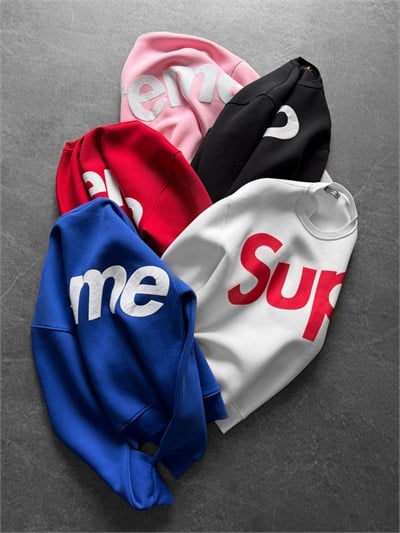 MAVİ YARIM SUPREME SWEAT