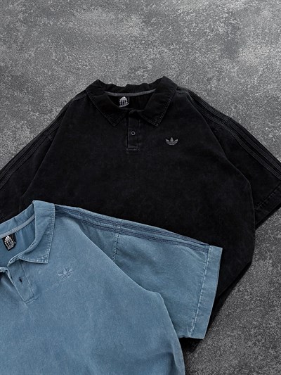 MAVİ YIKAMA ADİDAS TSHİRT