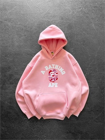 PEMBE BASKI PEMBE BAPE SWEAT