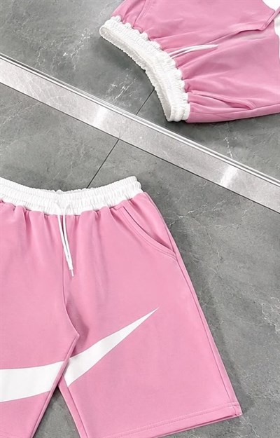 PEMBE ORTA BİG NİKE ŞORT