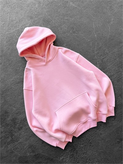 PEMBE PULLU KANAT SWEAT