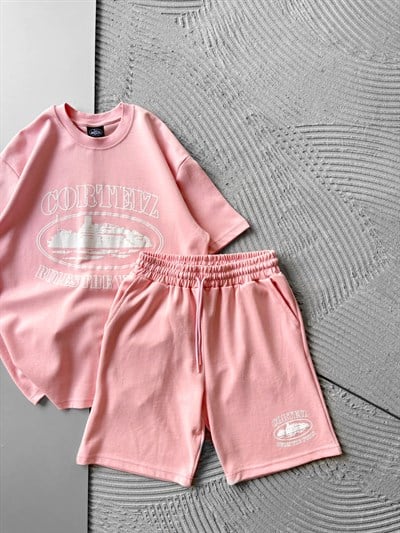 PEMBE ŞORTLU CORTEIZ TAKIM