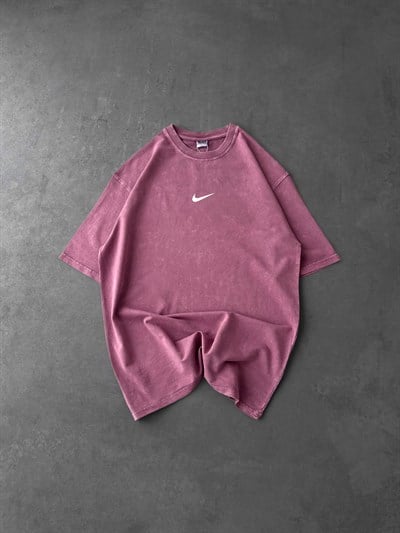 PEMBE YIKAMA FLEX LOGO NİKE TSHİRT