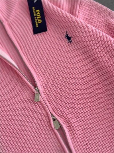 POLO PEMBE TRİKO HIRKA