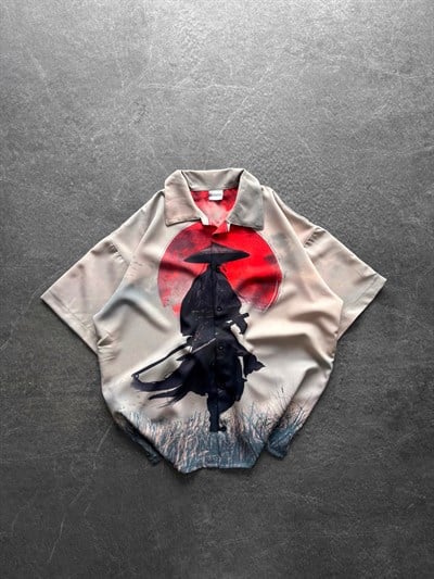 SAMURAY BASKILI GÖMLEK