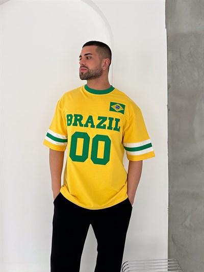 SARI 00 BRASİL TSHİRT