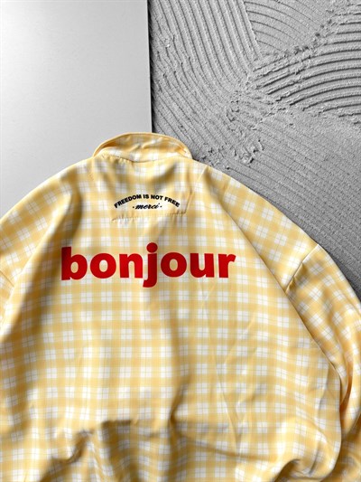 SARI BONJOUR GÖMLEK