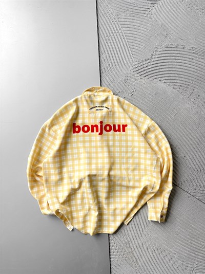 SARI BONJOUR GÖMLEK