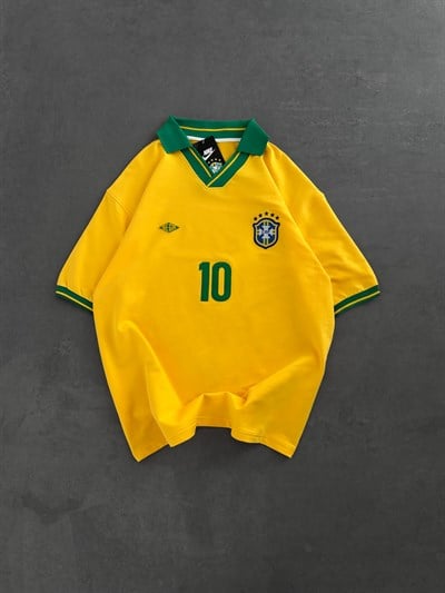 SARI V YAKA BRASİL TSHİRT