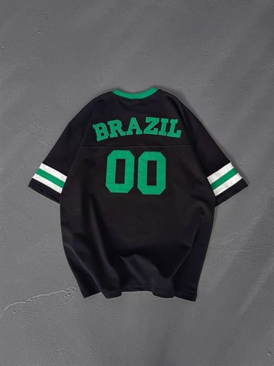 SİYAH 00 BRASİL TSHİRT