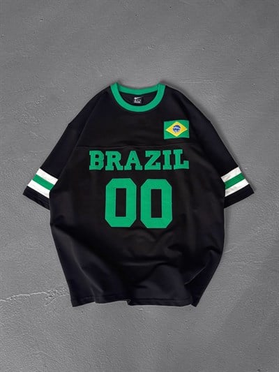 SİYAH 00 BRASİL TSHİRT