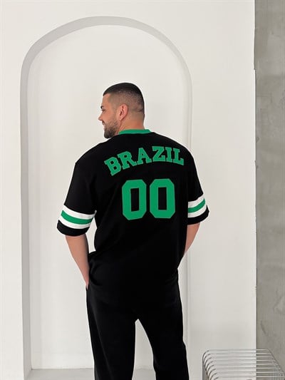 SİYAH 00 BRASİL TSHİRT