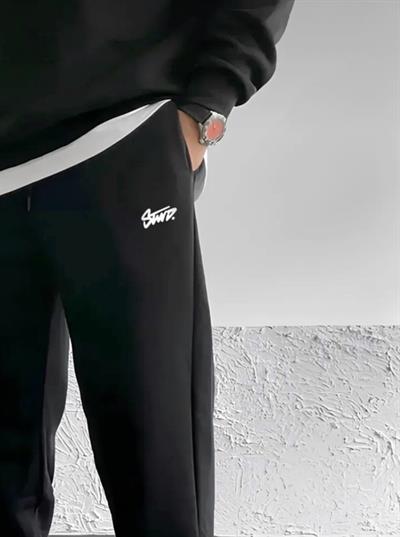 Siyah Basic Stwd Eşofman