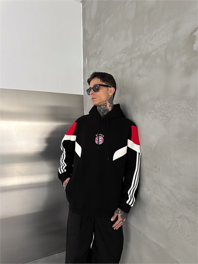SİYAH BAYERN CEPLİ SWEAT