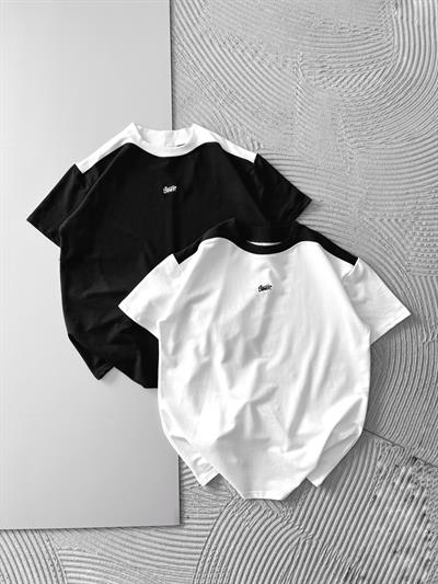 SİYAH BOĞAZ STWD TSHİRT