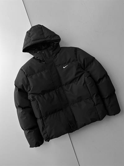 Siyah Bölük Nike Mont