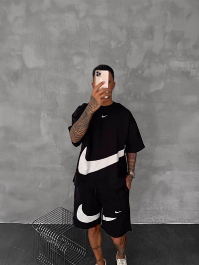 SİYAH CHL ŞORTLU NİKE TAKIM