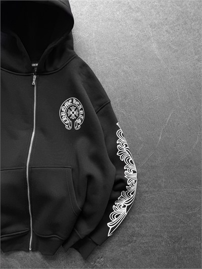 SİYAH CHROME HEARTS HIRKA