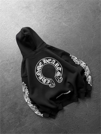 SİYAH CHROME HEARTS HIRKA
