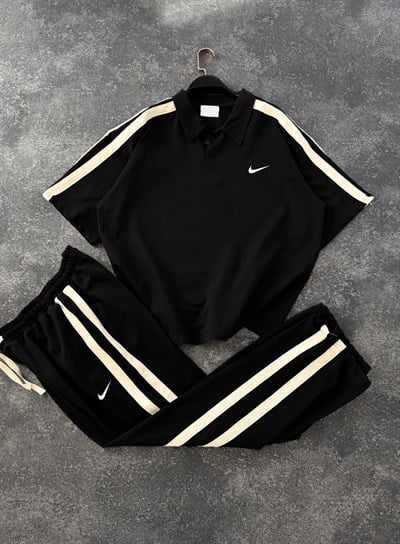 SİYAH ÇİFT HASIR TAKIM