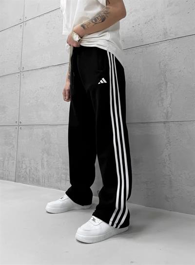 Siyah Çizgi Adidas Eşofman