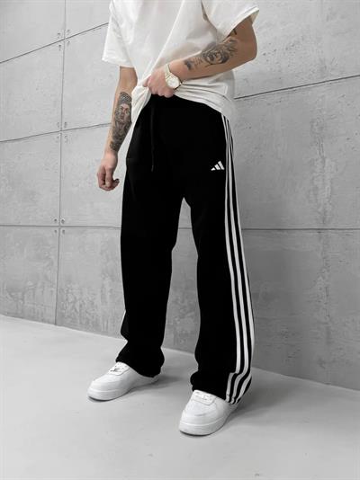 Siyah Çizgi Adidas Eşofman