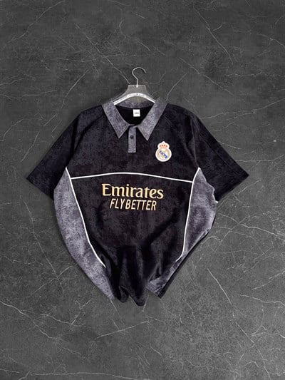 SİYAH ÇOK YIKAMA REAL TSHİRT