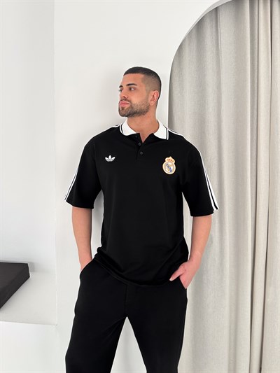 SİYAH CP LOGO REAL TSHİRT