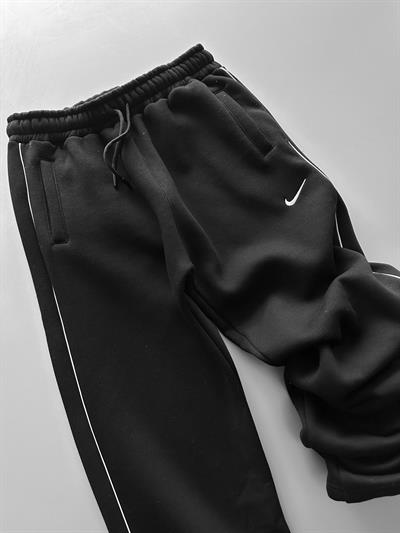 Siyah Dikey Nike Eşofman