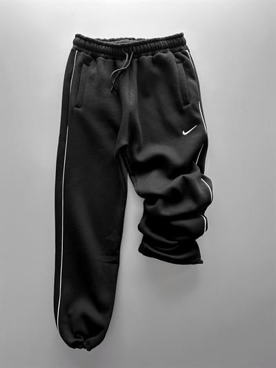 Siyah Dikey Nike Eşofman