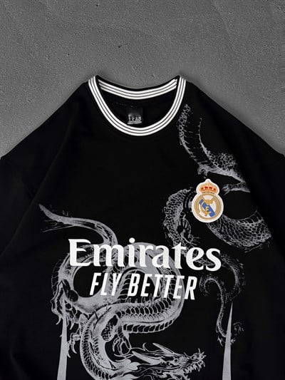 SİYAH EJDER REAL TSHİRT