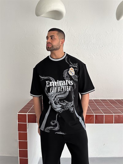 SİYAH EJDER REAL TSHİRT