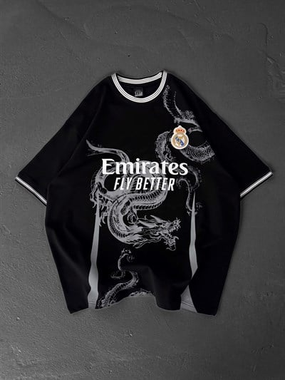 SİYAH EJDER REAL TSHİRT