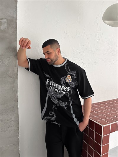 SİYAH EJDER REAL TSHİRT