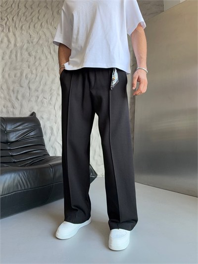SİYAH FULARLI BAGGY EŞOFMAN