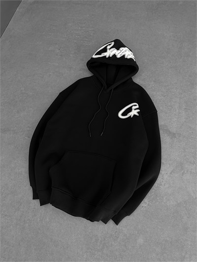 SİYAH KAPŞON CORTEİZ SWEAT