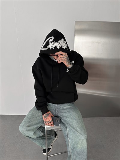 SİYAH KAPŞON CORTEİZ SWEAT