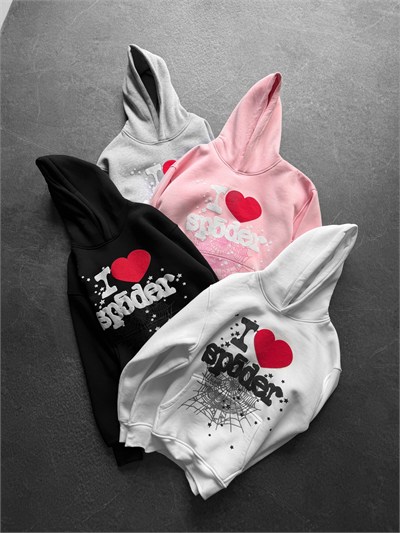 SİYAH KAPŞONLU SP5DER SWEAT