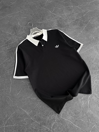 SİYAH POLO YAKA ADİDAS TSHİRT