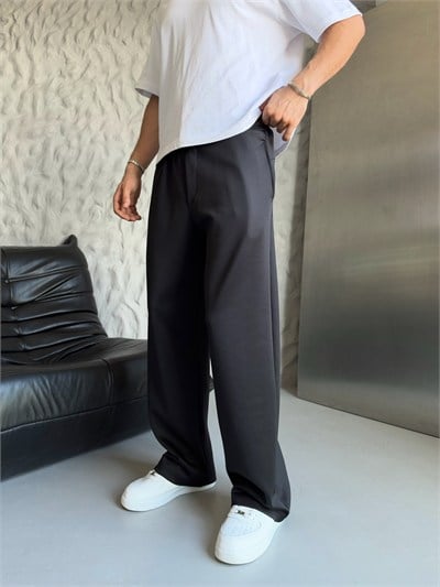 SİYAH SCUBA KUMAŞ BAGGY EŞOFMAN